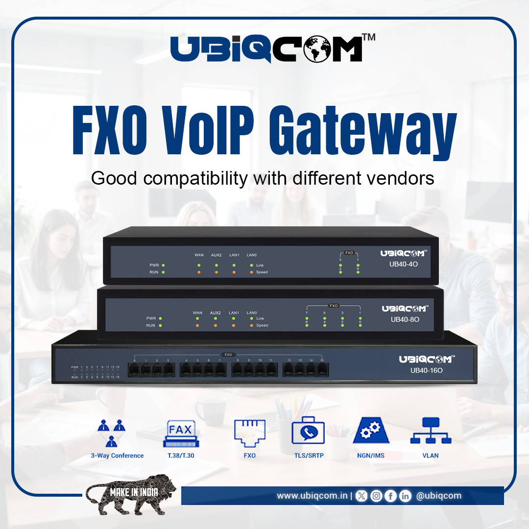 FXO VoIP Gateway: Bridging Analog and IP Telephony