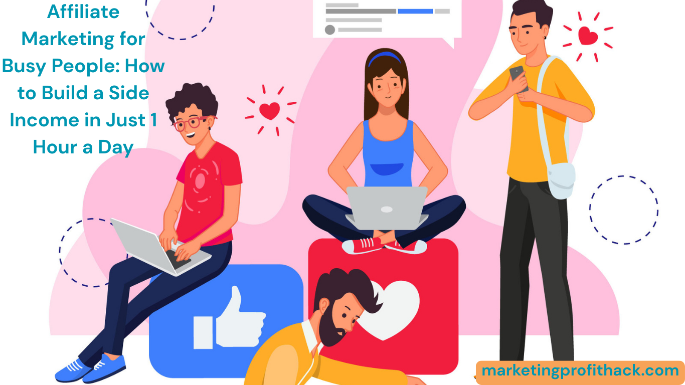Affiliate Marketing for Busy People: How to Build a Side Income in Just 1 Hour a Day