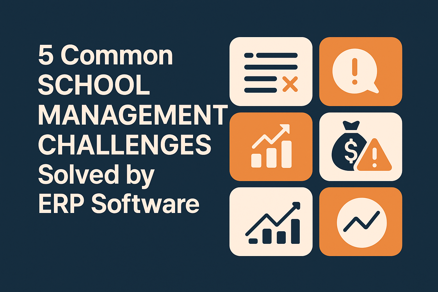 5 Common School Management Challenges Solved by ERP Software