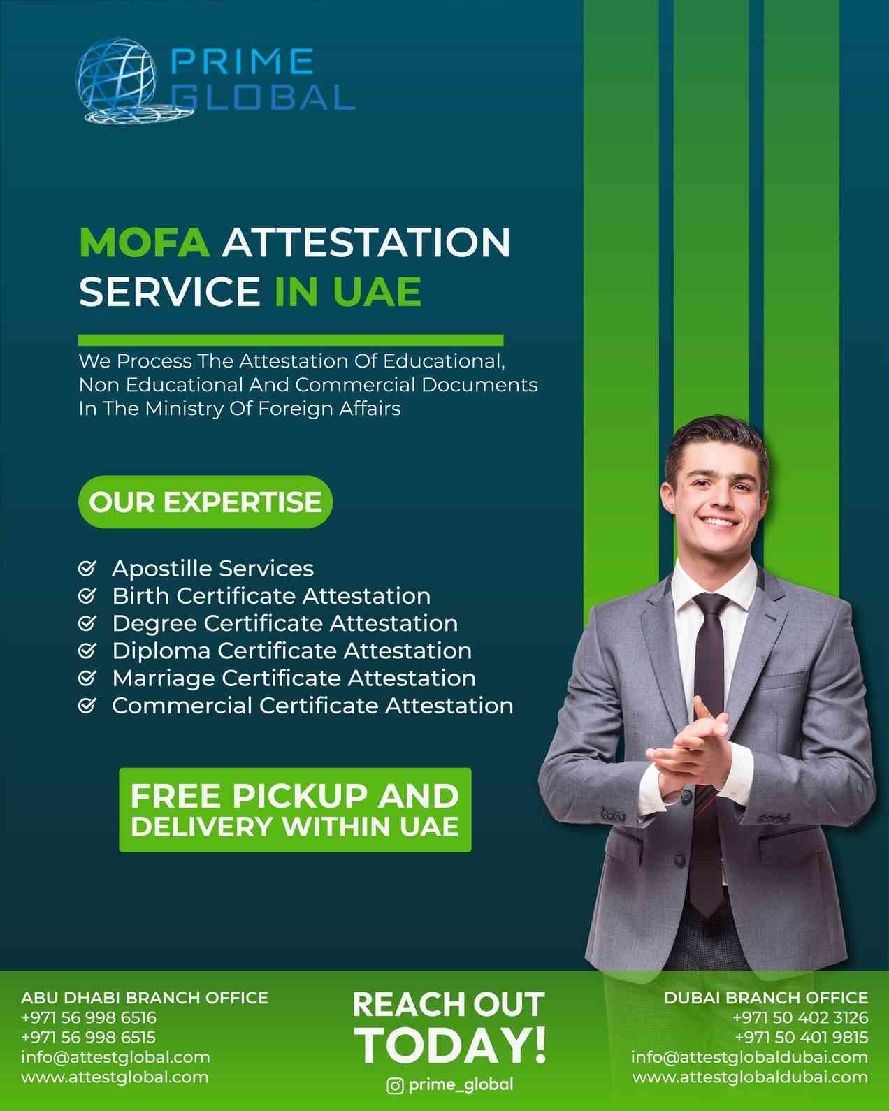 MOFA Attestation Services in UAE – Fast, Easy & Hassle-Free