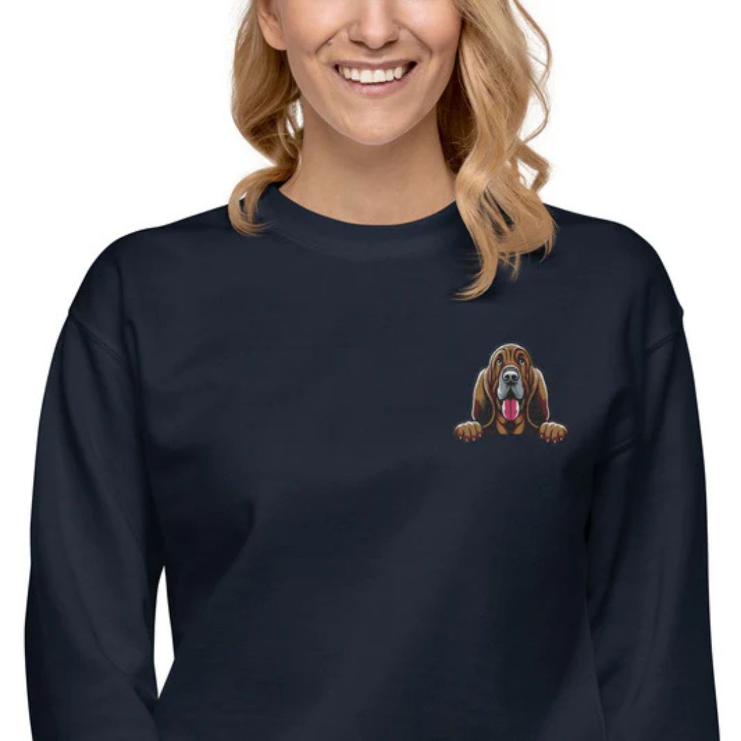 Dog Lover Sweatshirts – Cozy Pet Embroidered Sweatshirts for Every Dog Enthusiast | PawLogo