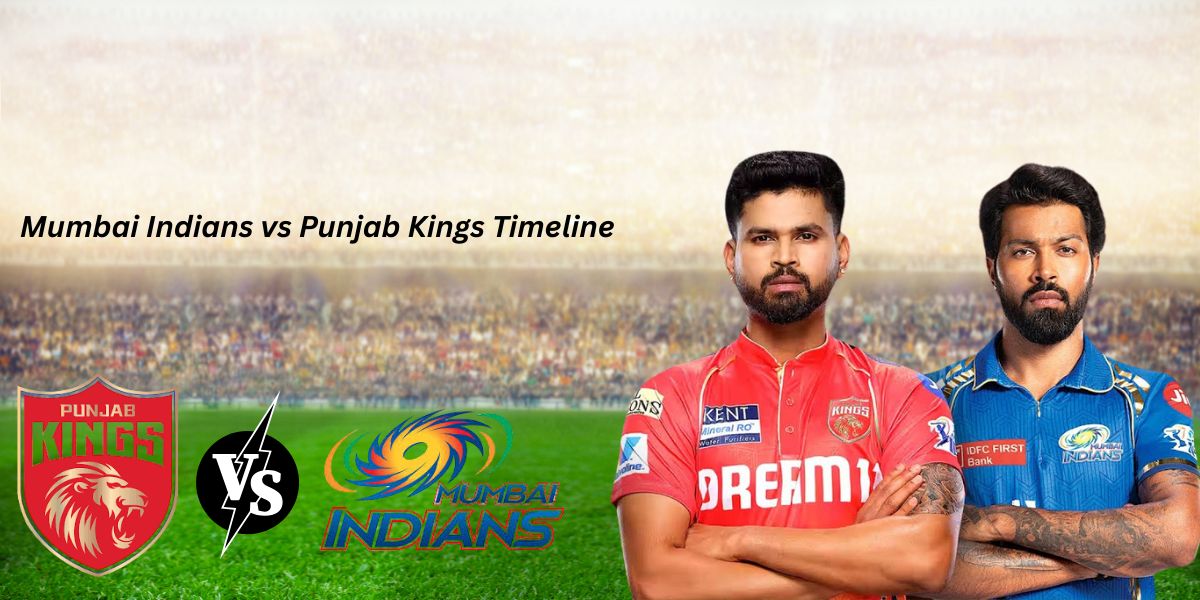 Mumbai Indians vs Punjab Kings Timeline: A Rivalry of Fire and Flair in the IPL