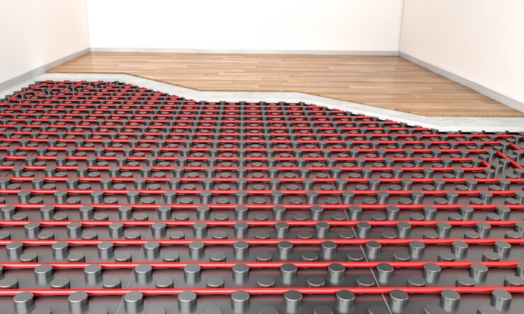 Explaining the advantages of a radiant heating system