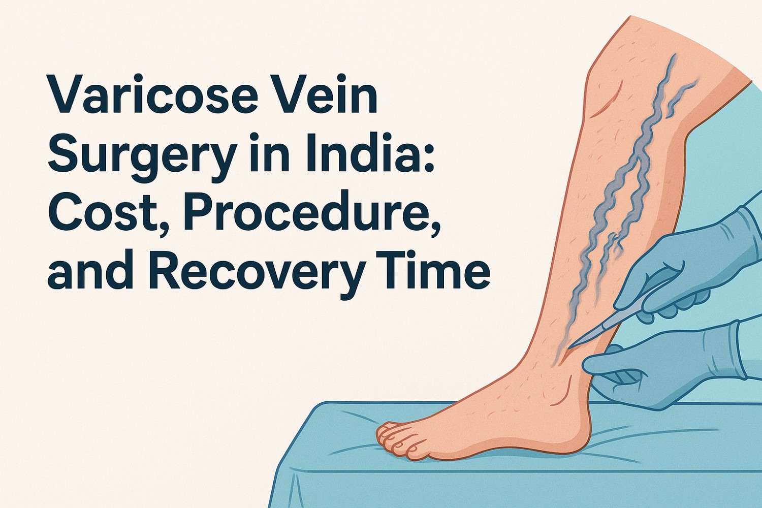 Varicose Vein Surgery in India: Cost, Procedure, and Recovery Time