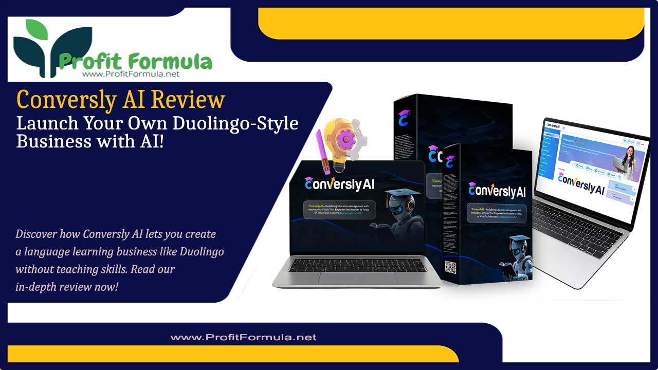 Conversly AI Review: Launch Your Own Duolingo-Style Business with AI