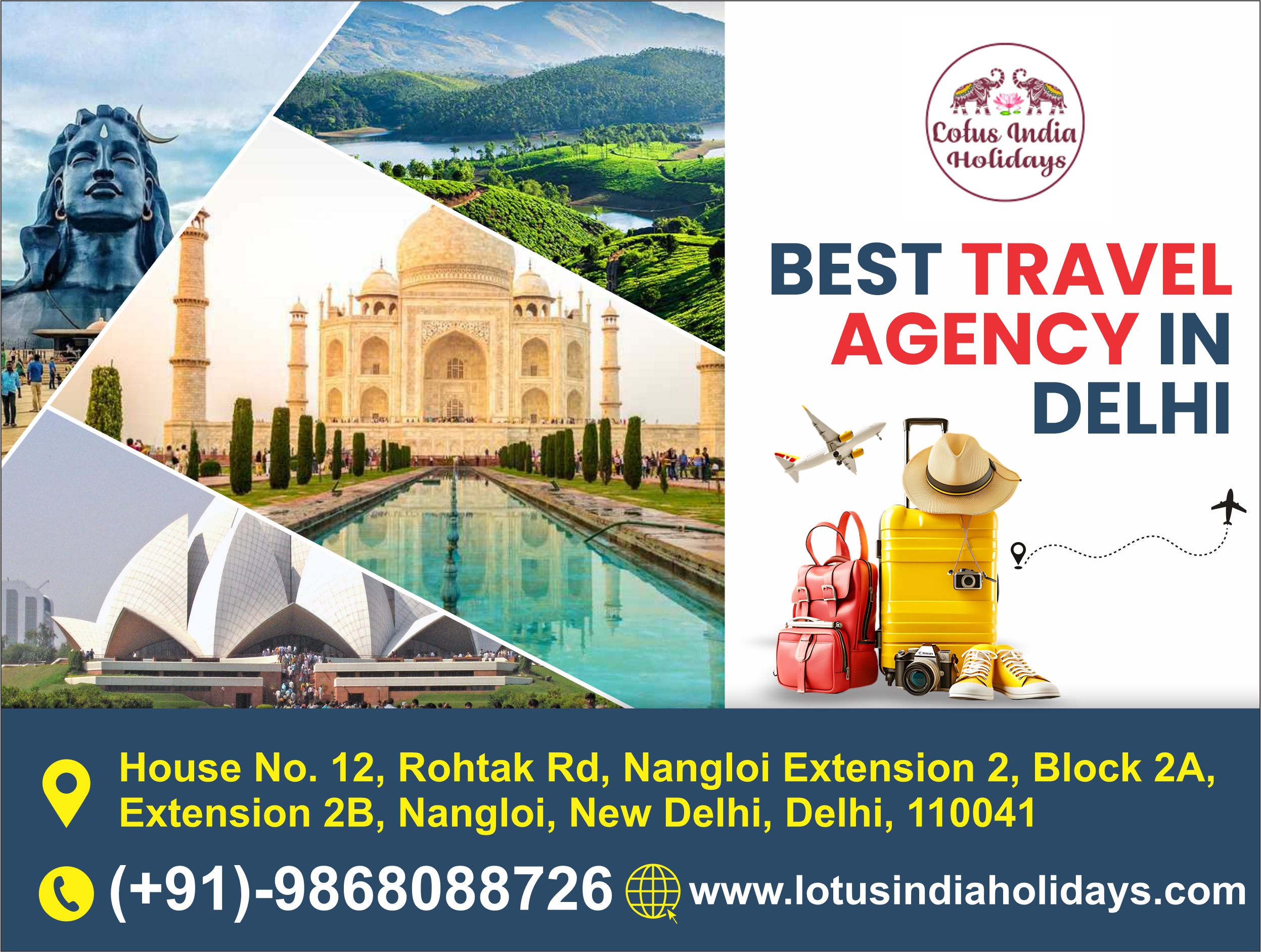 Best Travel Agency in Delhi | Lotus India Holidays