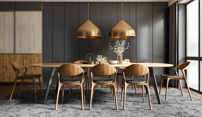 Modern vs. Rustic: How to Pick the Right Veneer for Your Dining Table
