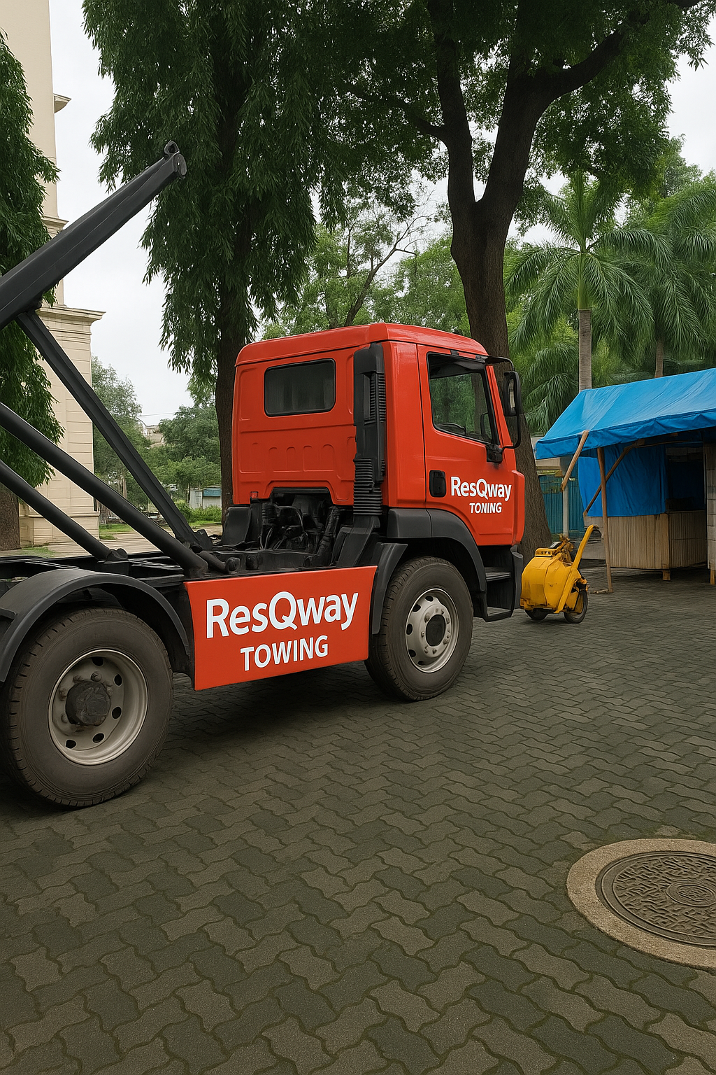 Towing Service – Reliable Roadside Assistance by ResQway Towing