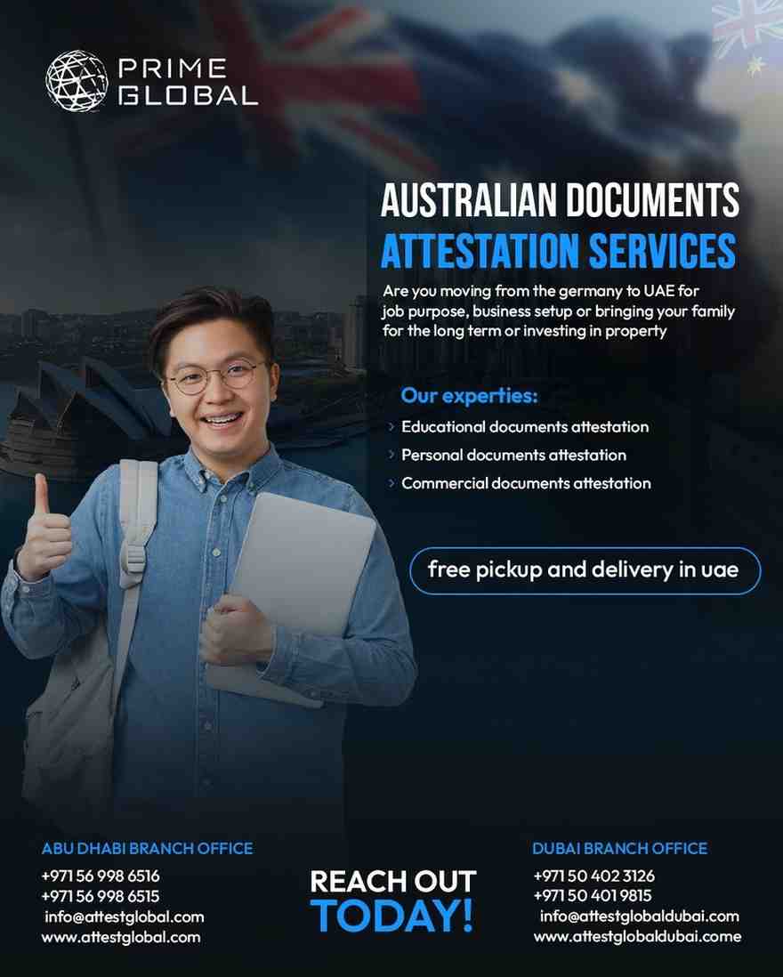 Attest Your Australian Certificates in the UAE Without the Headache