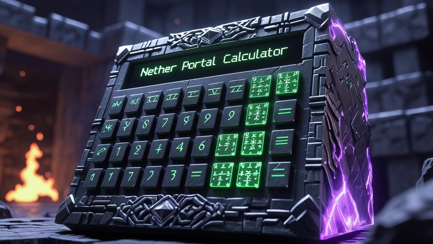 Nether Portal Calculator: A Complete Guide for Minecraft Players