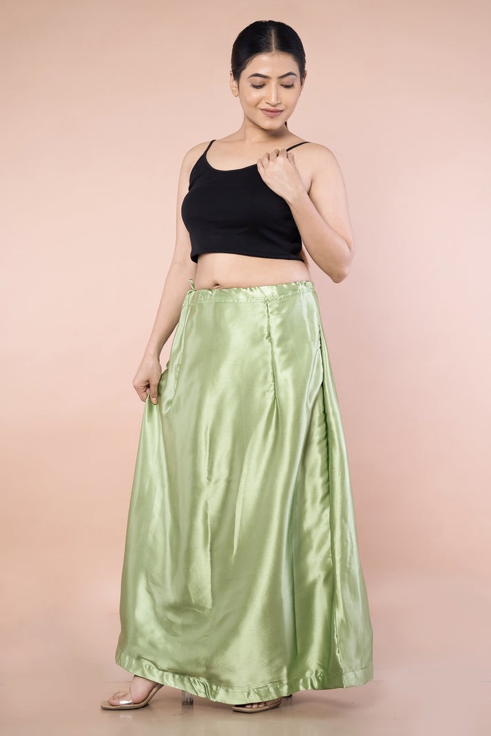 Why Satin Petticoats Are the Perfect Pairing for Net Sarees