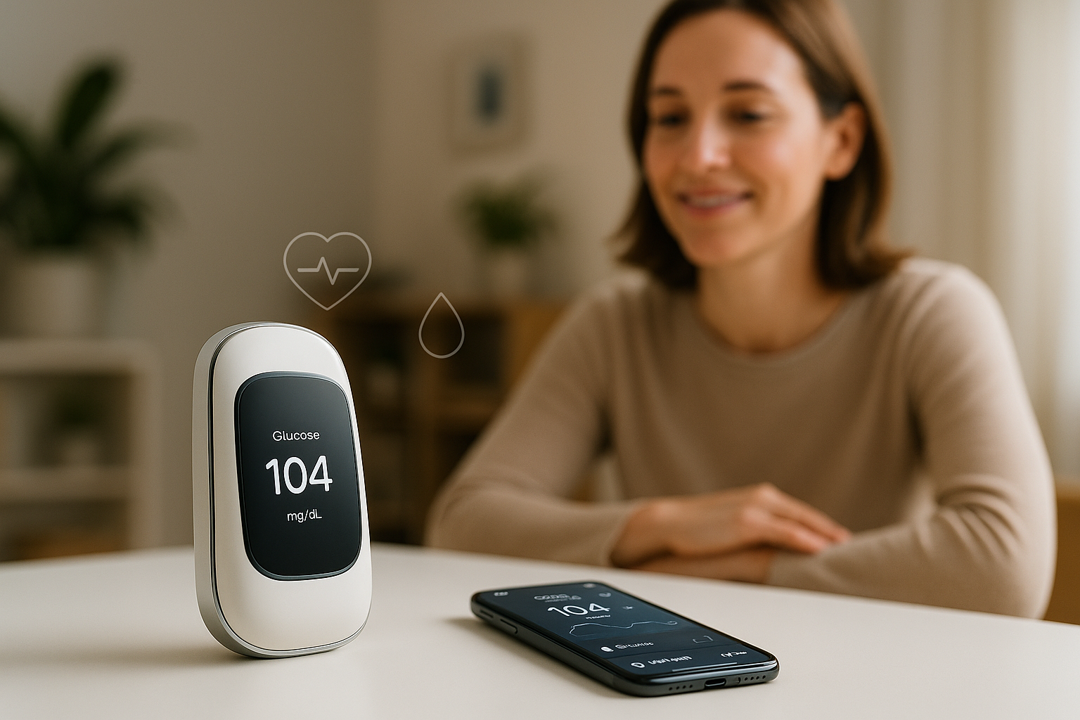 Omron Non-Invasive Blood Glucose Monitor – Painless & Hassle-Free