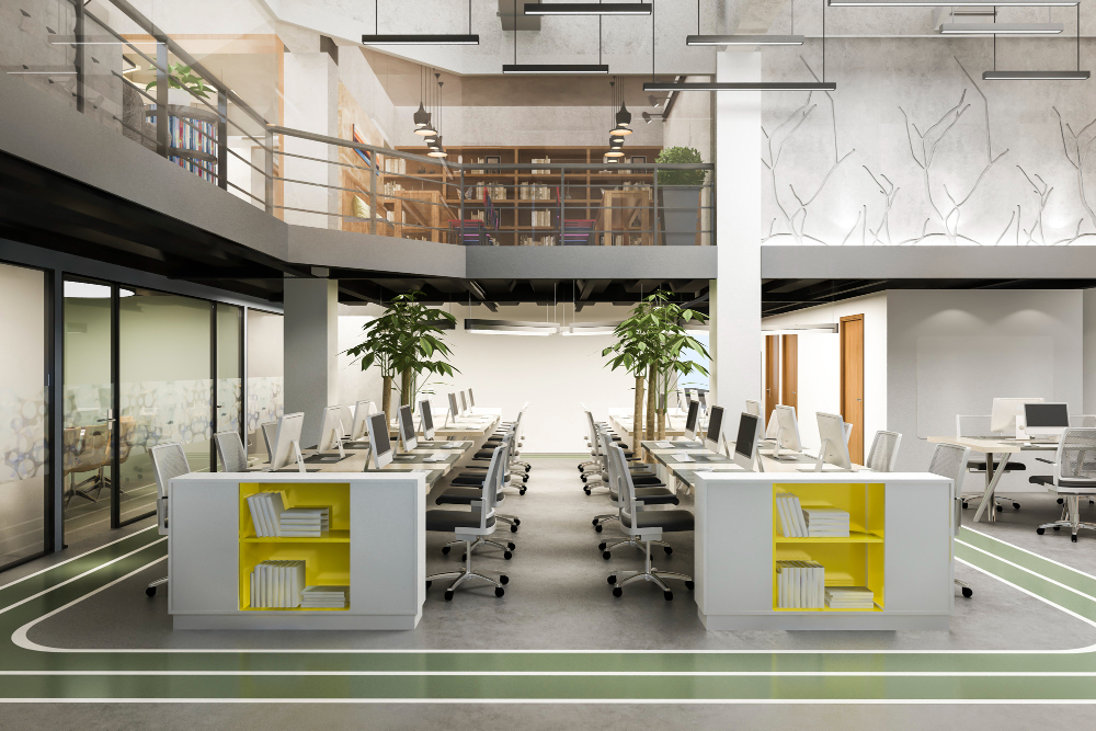Incorporating Natural Elements: Plants and Green Spaces in Offices