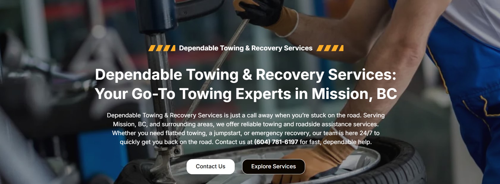 Dependable Towing & Recovery Services: Your Go-To Towing Experts in Mission, BC