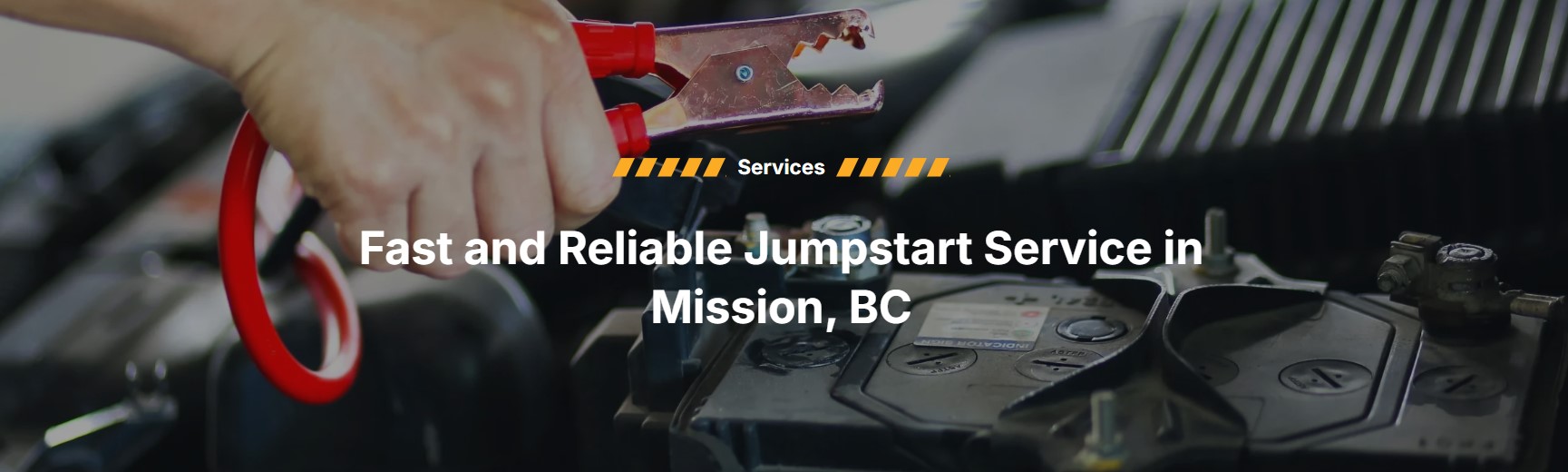 Dead Battery? Fast and Reliable Jumpstart Service in Mission, BC