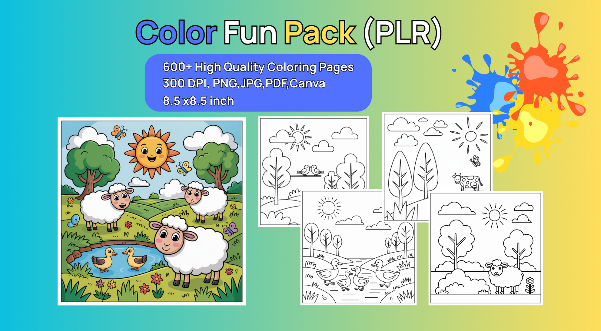 Color Fun Pack (PLR) Review + $100K Bonus – Your Profitable Path to Printables & Digital Products