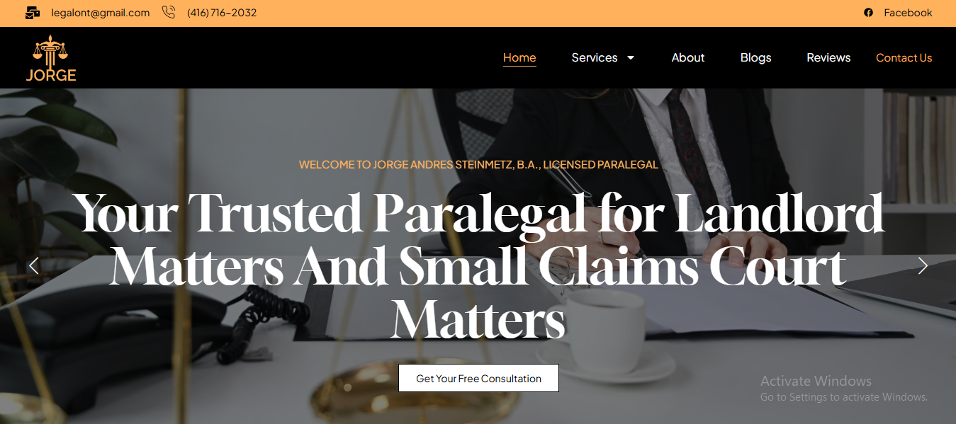 Reliable Paralegal Services in Mississauga | JAS Legal
