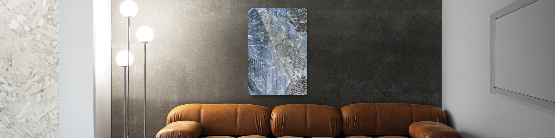 Beyond the Surface: Exploring Emotions Through Abstract Canvas Wall Art