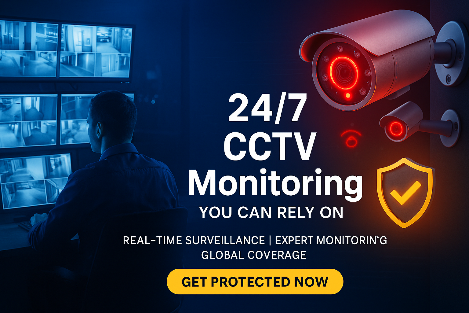 Secure Your Business 24/7 with OURS GLOBAL’s Remote CCTV Monitoring Services