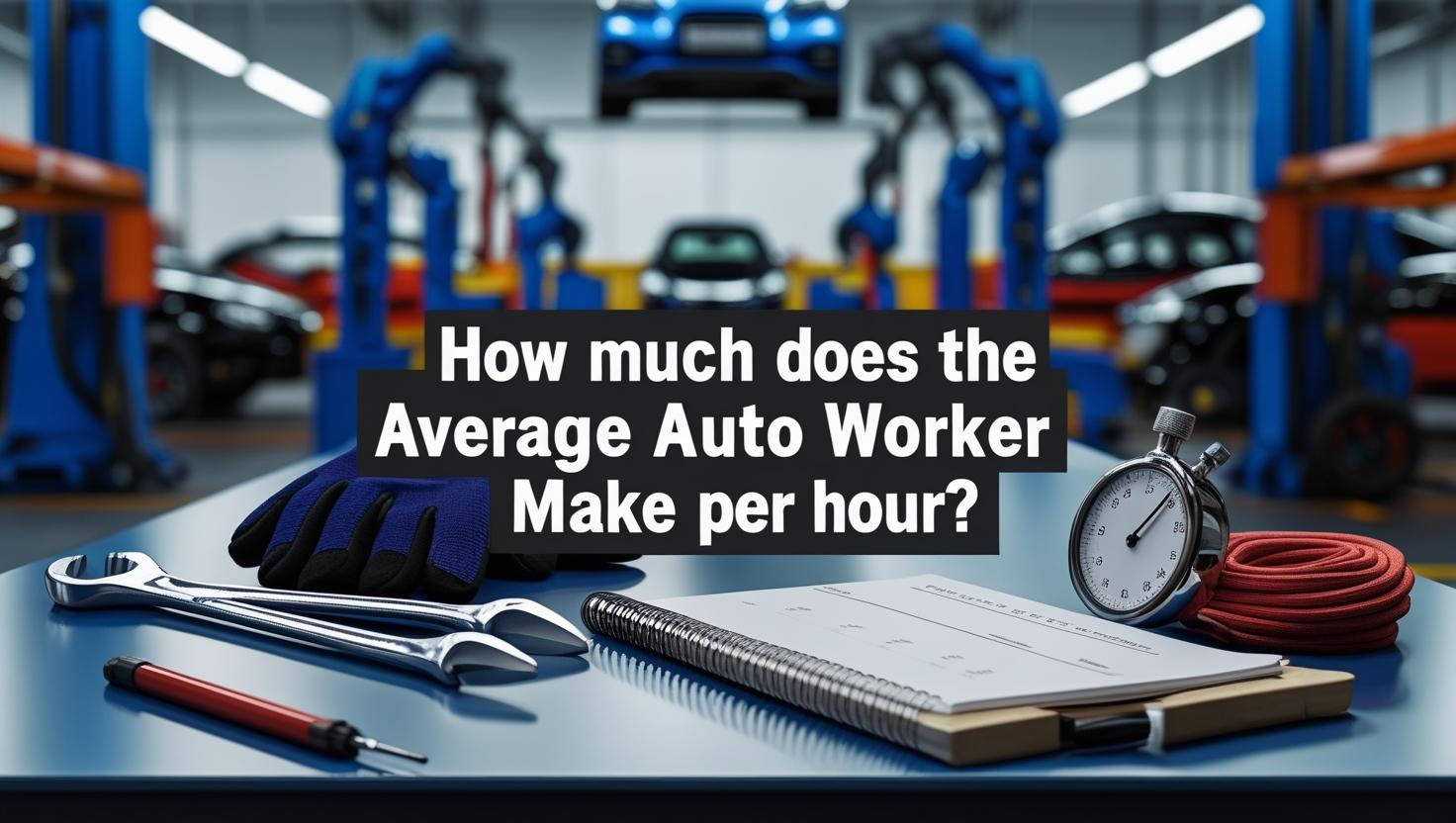How Much Does The Average Auto Worker Make Per Hour?