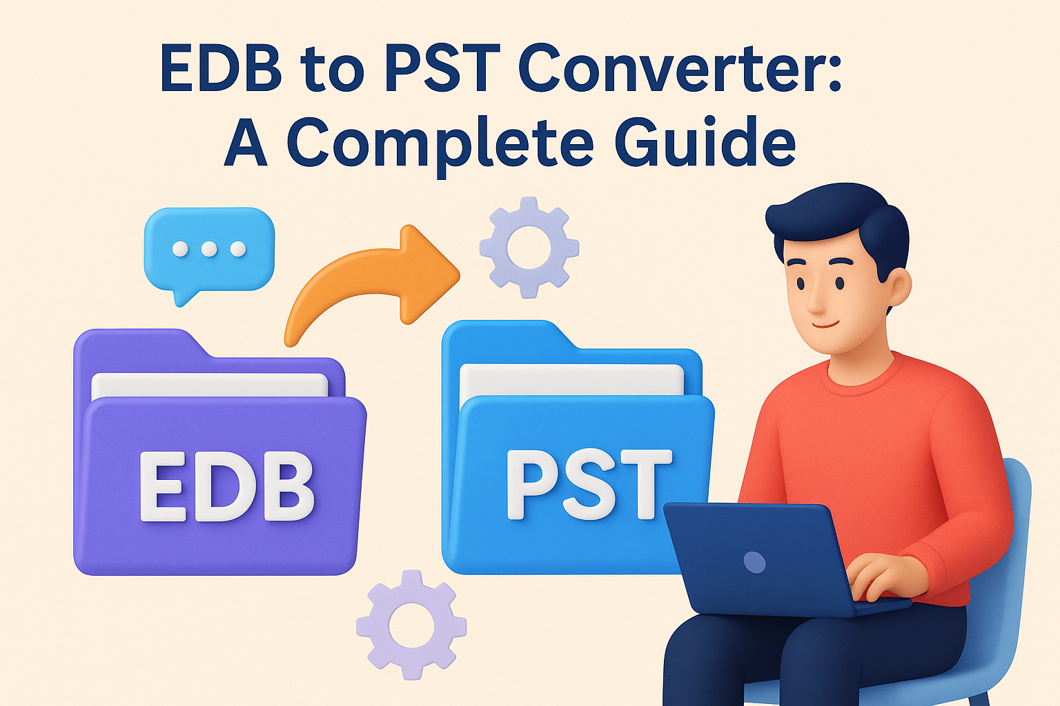 Best EDB to PST Converter tool: Change EDB files into PST files