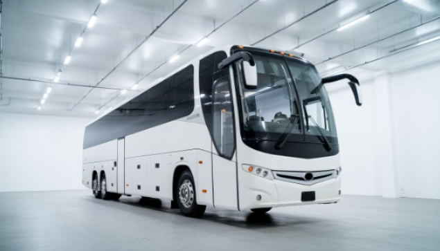 Premium coach bus rental services with top features in Pearland