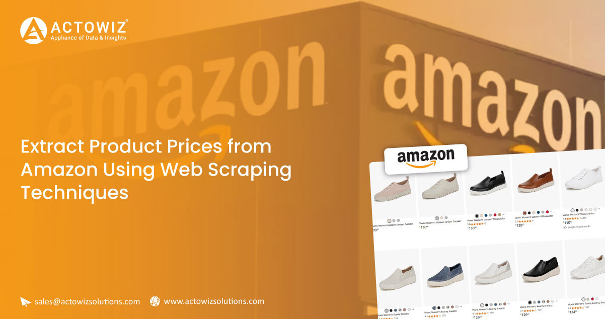 Extract Amazon Product Prices with Web Scraping | Actowiz Solutions