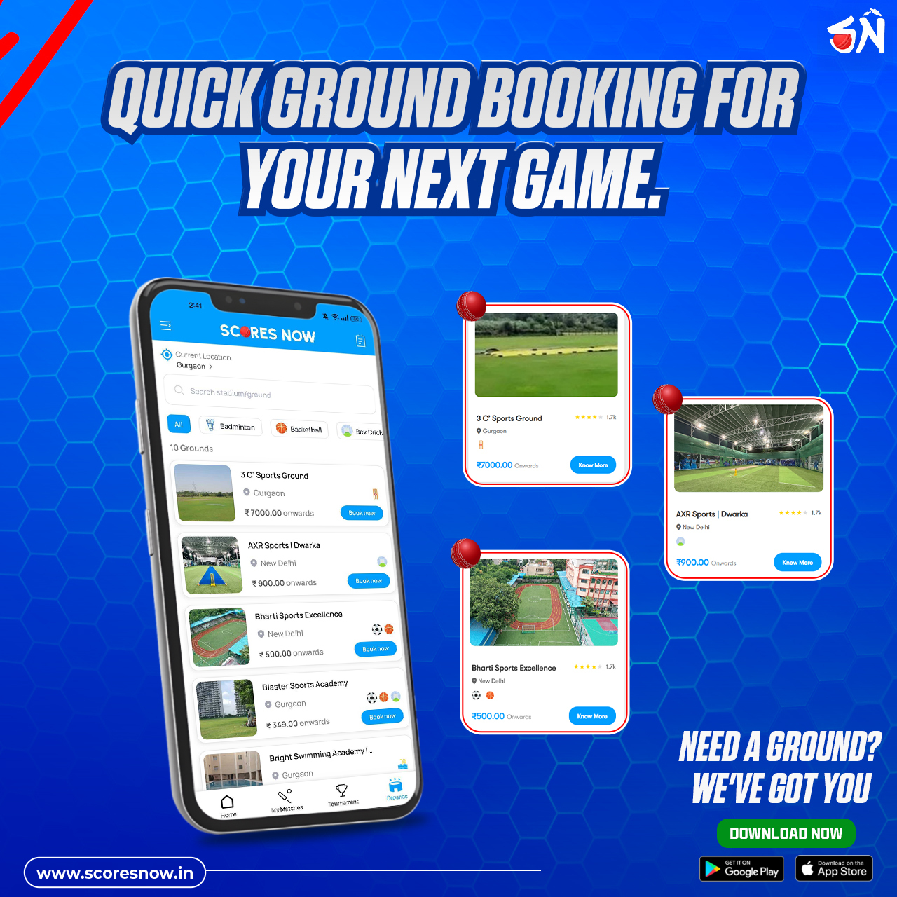 Book the Best Cricket Turf Near Me – Score Like a Pro with ScoresNow