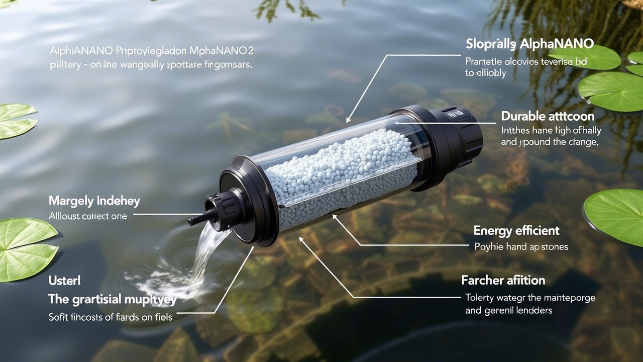 Alphanano Filter: Clear Water, Smarter Filtration