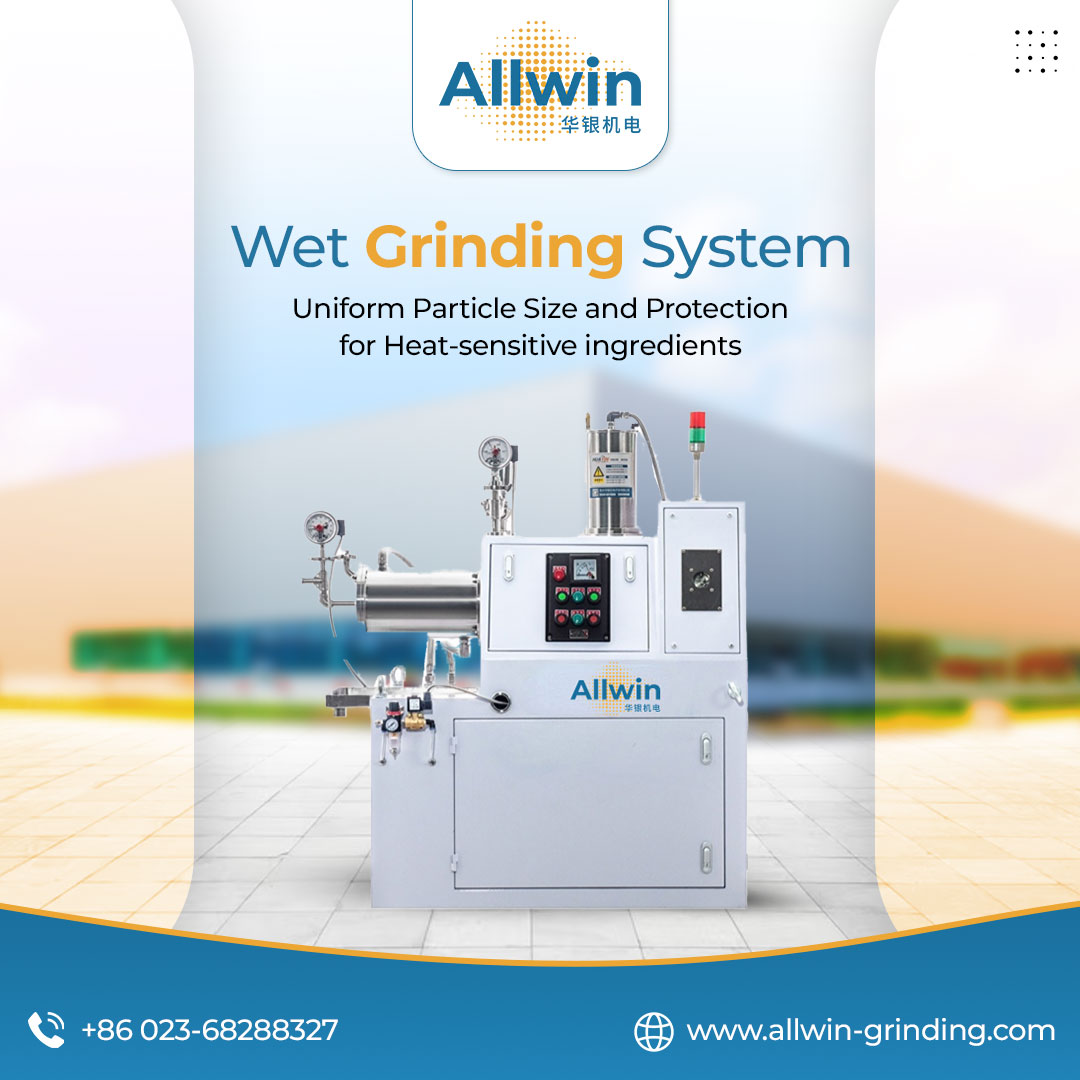 Industrial Uses and Benefits of Wet Grinding and Dispersion Equipment