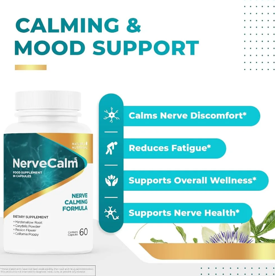 NerveCalm: Natural Nerve Support for Stress & Tension Relief