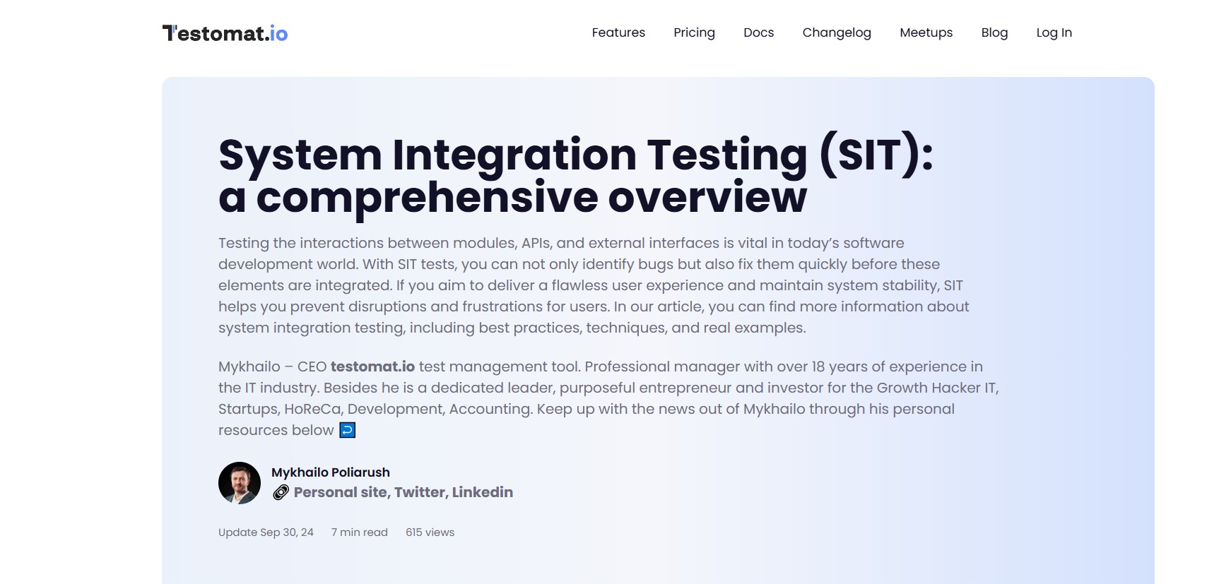 System Integration Testing: The Key to Seamless Software Performance