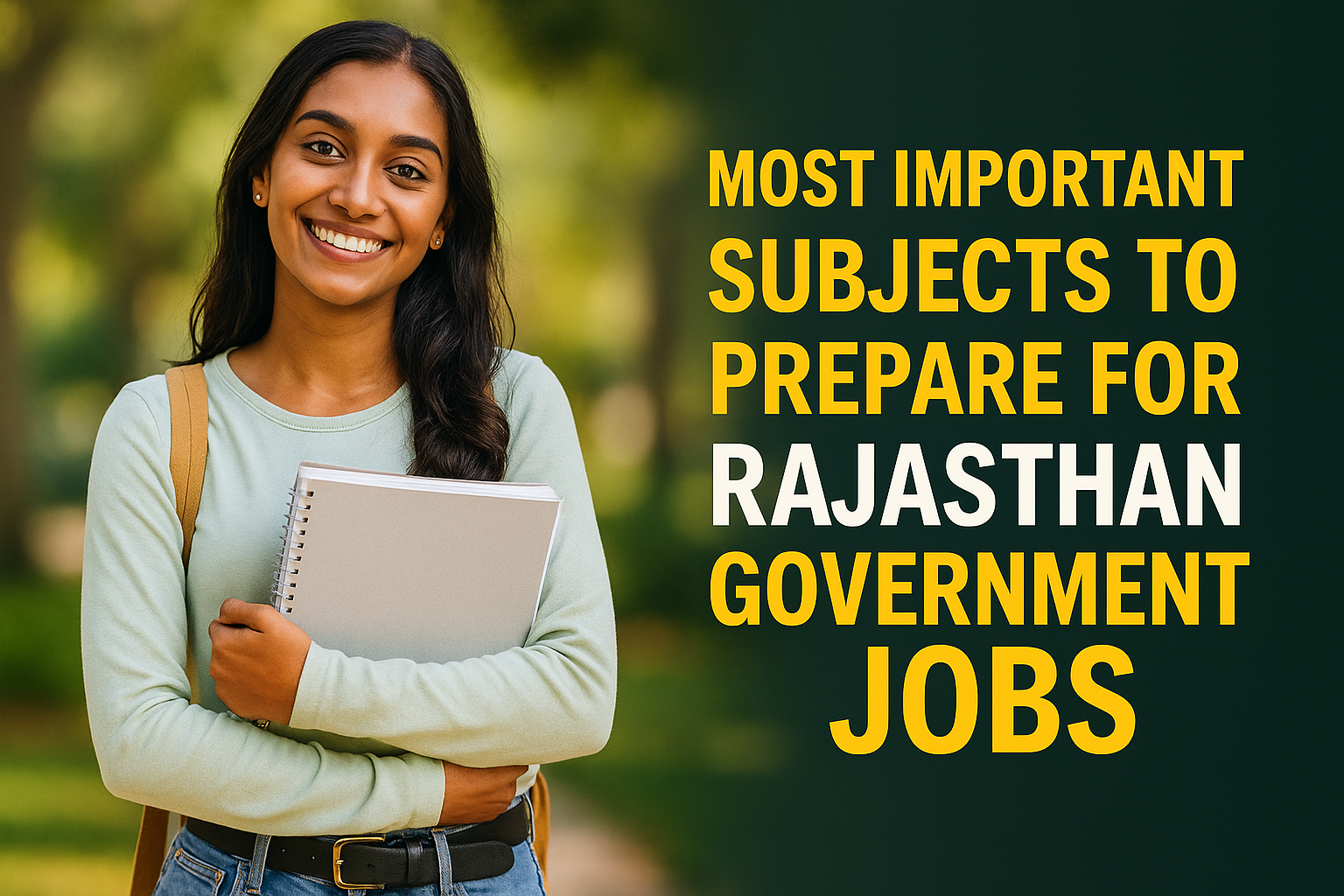 Most Important Subjects to Prepare for Rajasthan Government Jobs