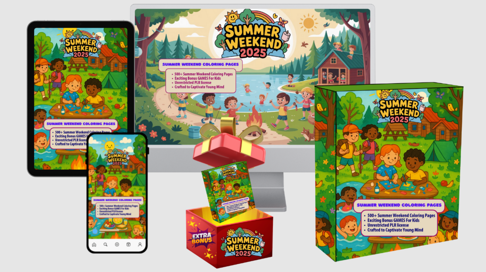 Summer Coloring Pages (PLR) Review – Is It Really Worth It?