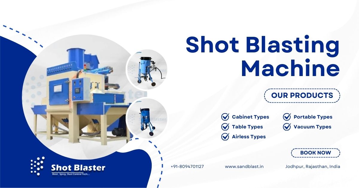 Buy Shot Blasting Machine with AI Fault Detection