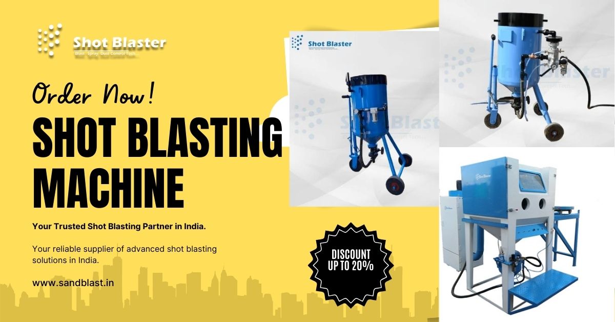 Top Portable Shot Blasting Machines with Free Accessories
