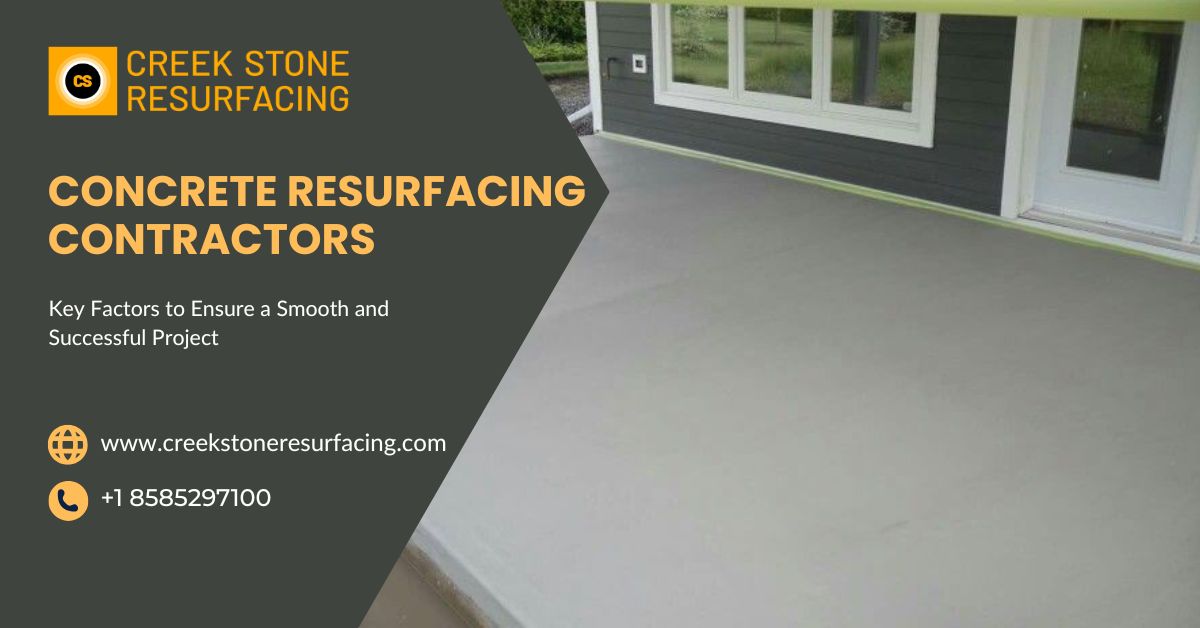 Points to Consider When Hiring Concrete Resurfacing Contractors