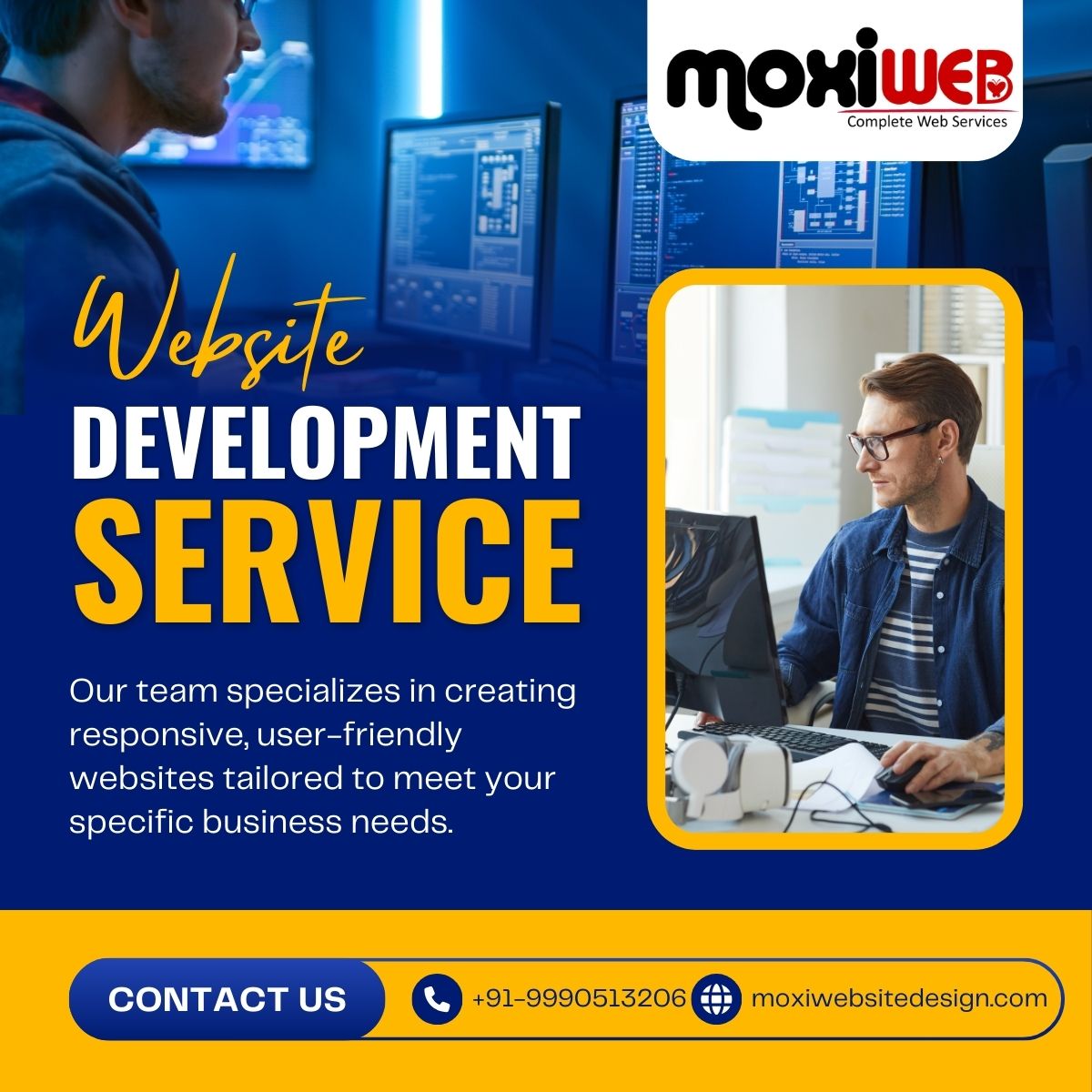 MoxiWeb: Best website designing company in Ghaziabad (web design and web development)