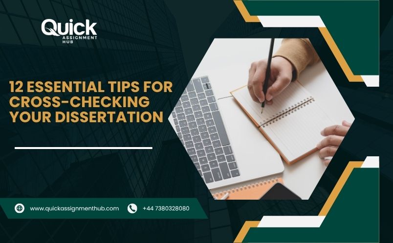 12 essential Tips for cross-checking your dissertation
