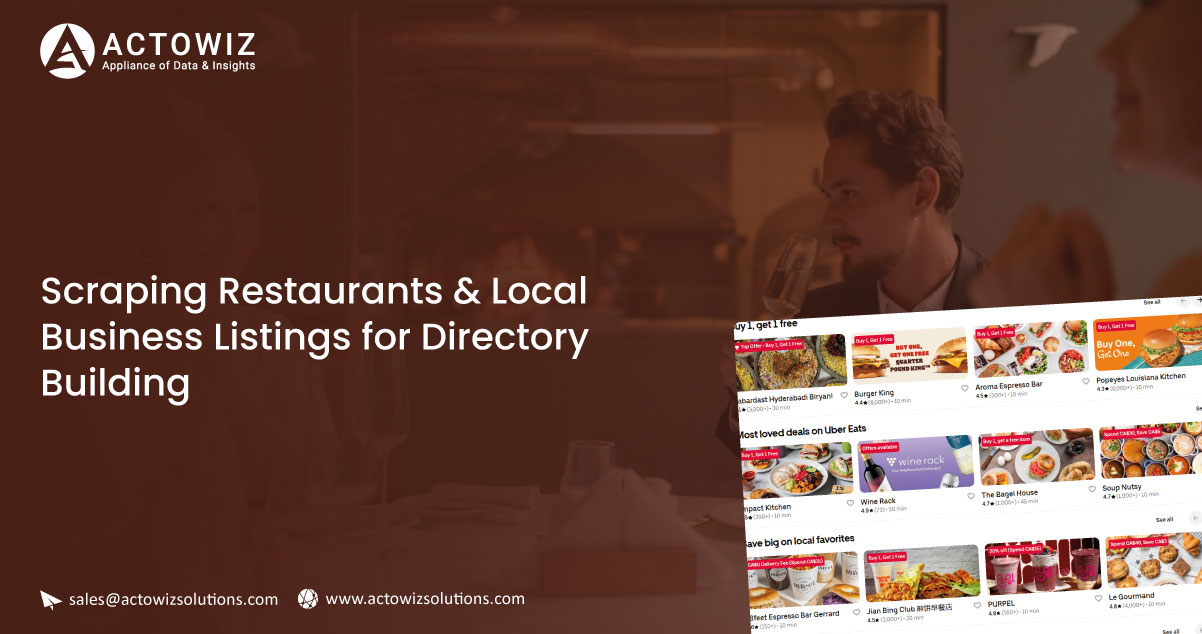Scraping Restaurants & Local Business Listings for Directory