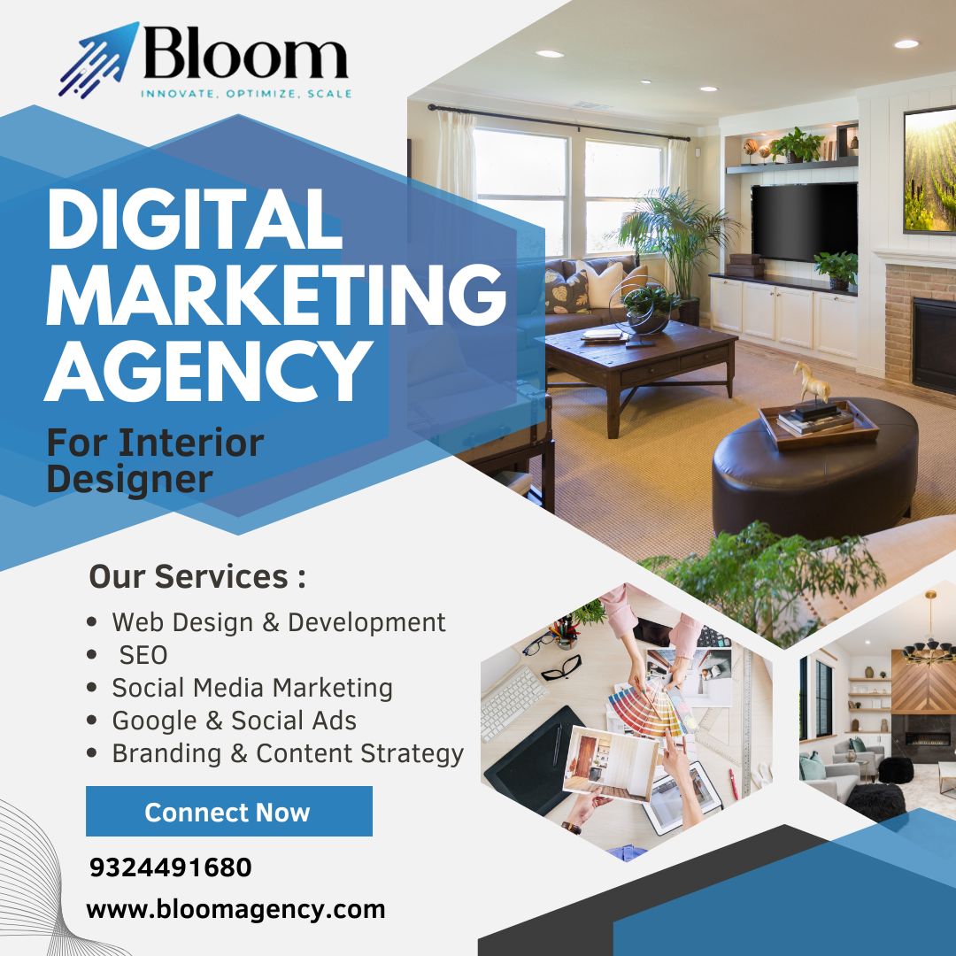 Transforming Interior Design Brands: How Bloom Agency Elevates Digital Marketing for Designers