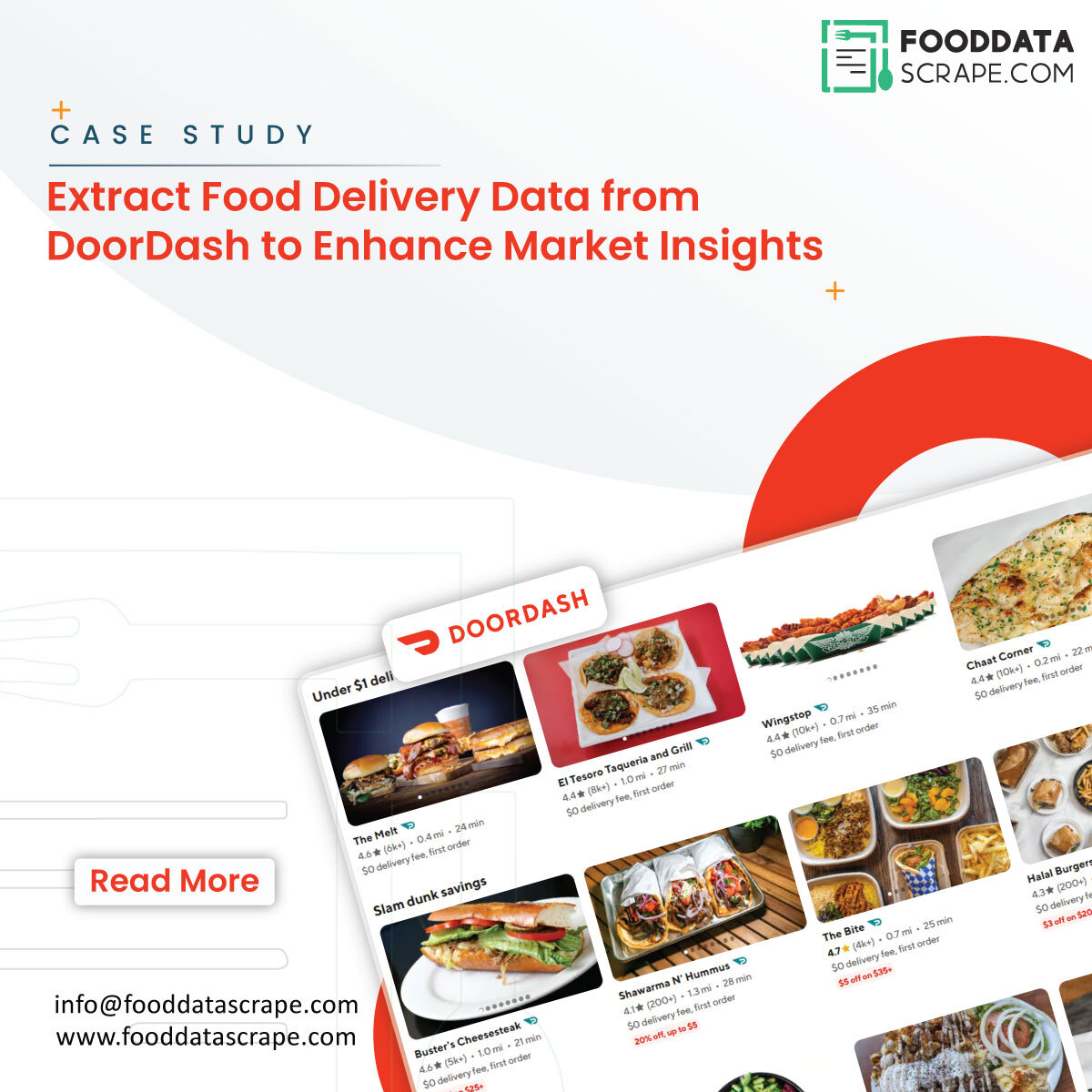Extract Food Delivery Data from DoorDash to Enhance Market Insights