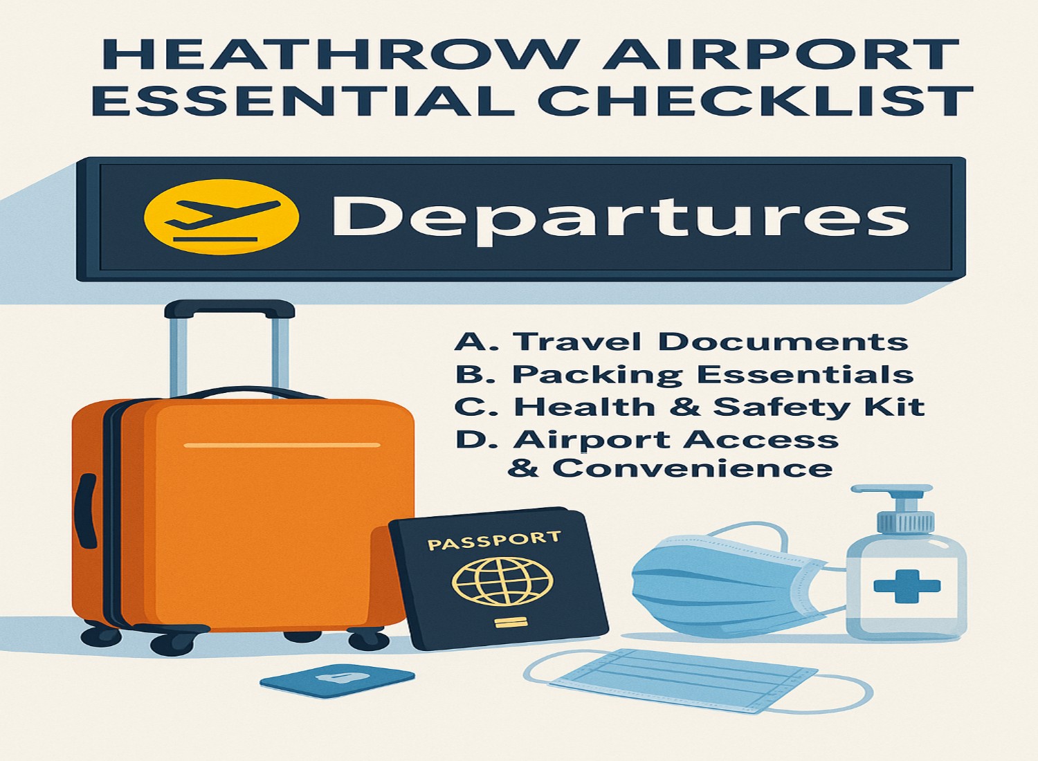 Heathrow Airport Essential Checklist
