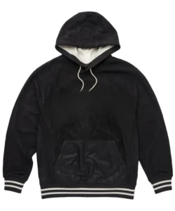Leather Hoodie Outfit Ideas for College Guys