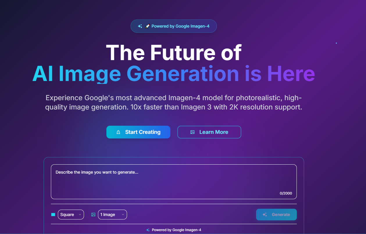 Imagen 4: Generate Images 10x Faster - Google‘s AI Tool