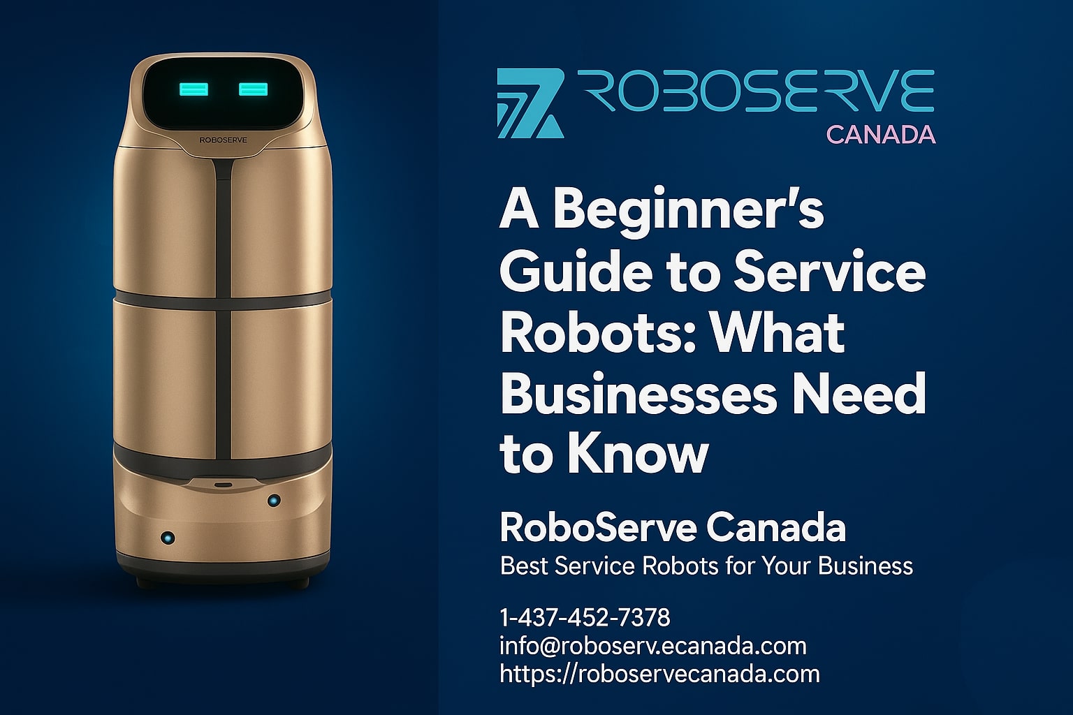 The future of work is already dawning with the use of Commercial Service Robots. Why?