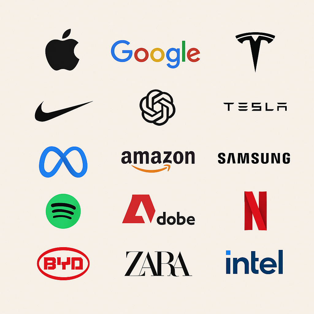 Top 15+ Brand Logos of 2025: Design Trends & Innovation Behind the Best Logos