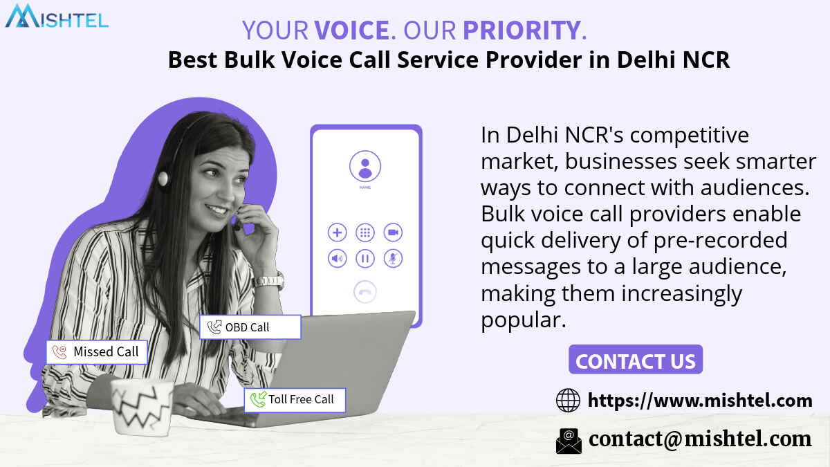 Best Bulk Voice Call Service Provider in Delhi NCR