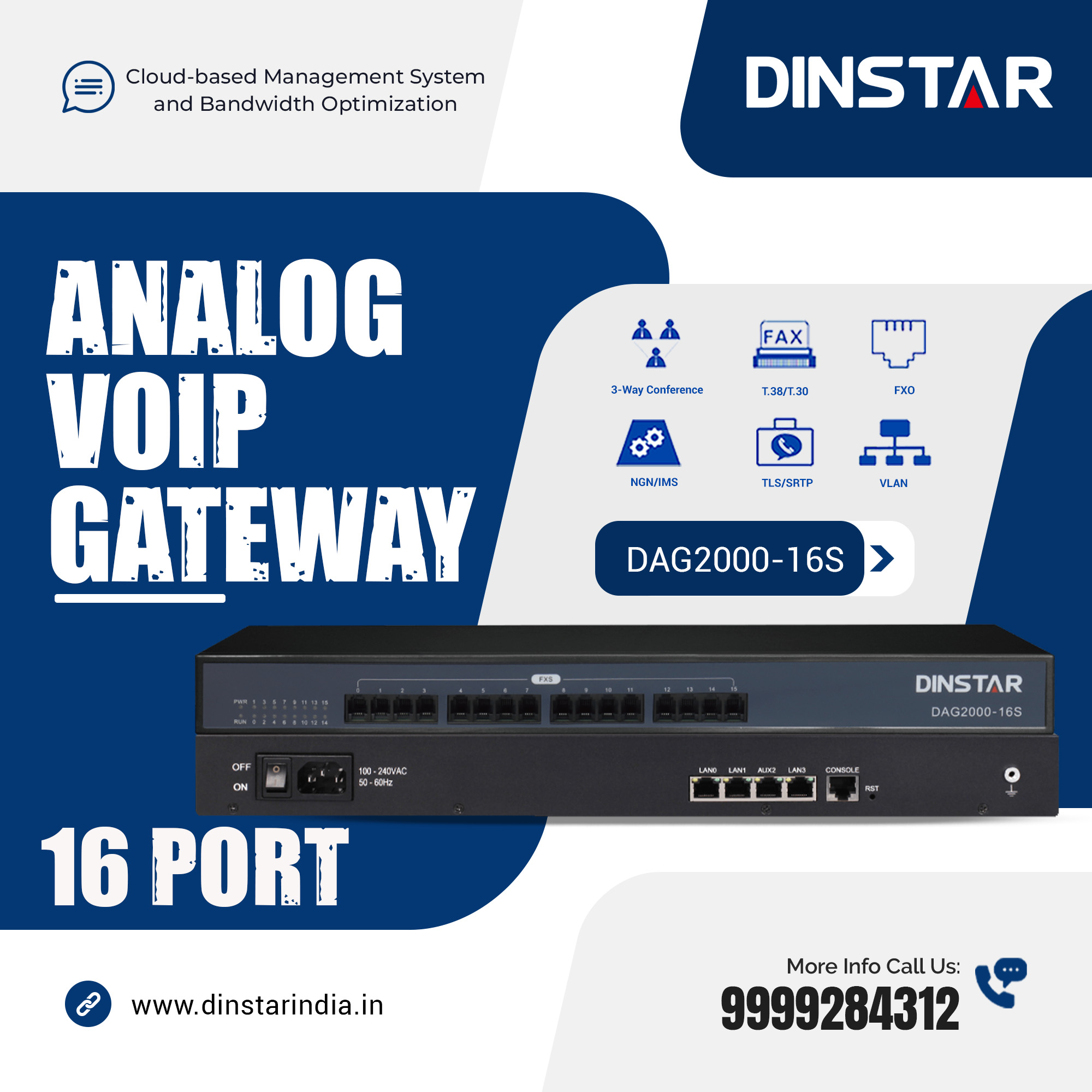 Everything You Need to Know About 16 FXS Port Gateways
