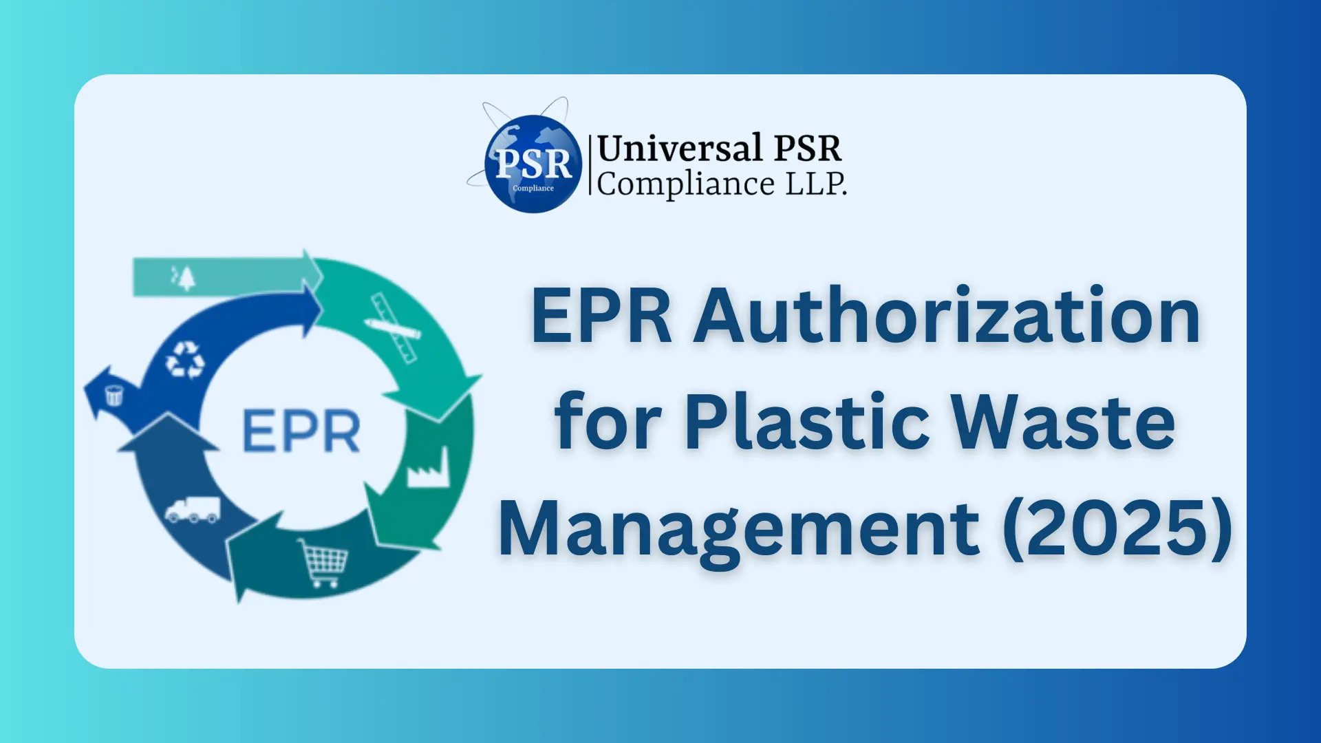 EPR Registration for Plastic Waste in India: A Step Towards Sustainable Responsibility